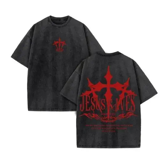 Vintage Jesus Oversized Summer Tee
