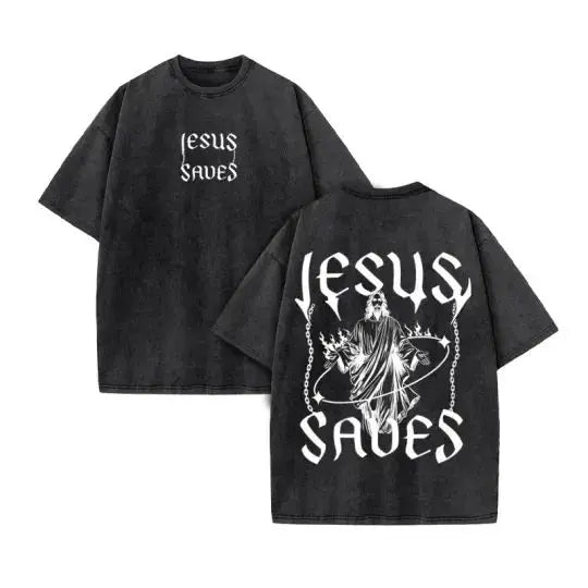Vintage Jesus Oversized Summer Tee