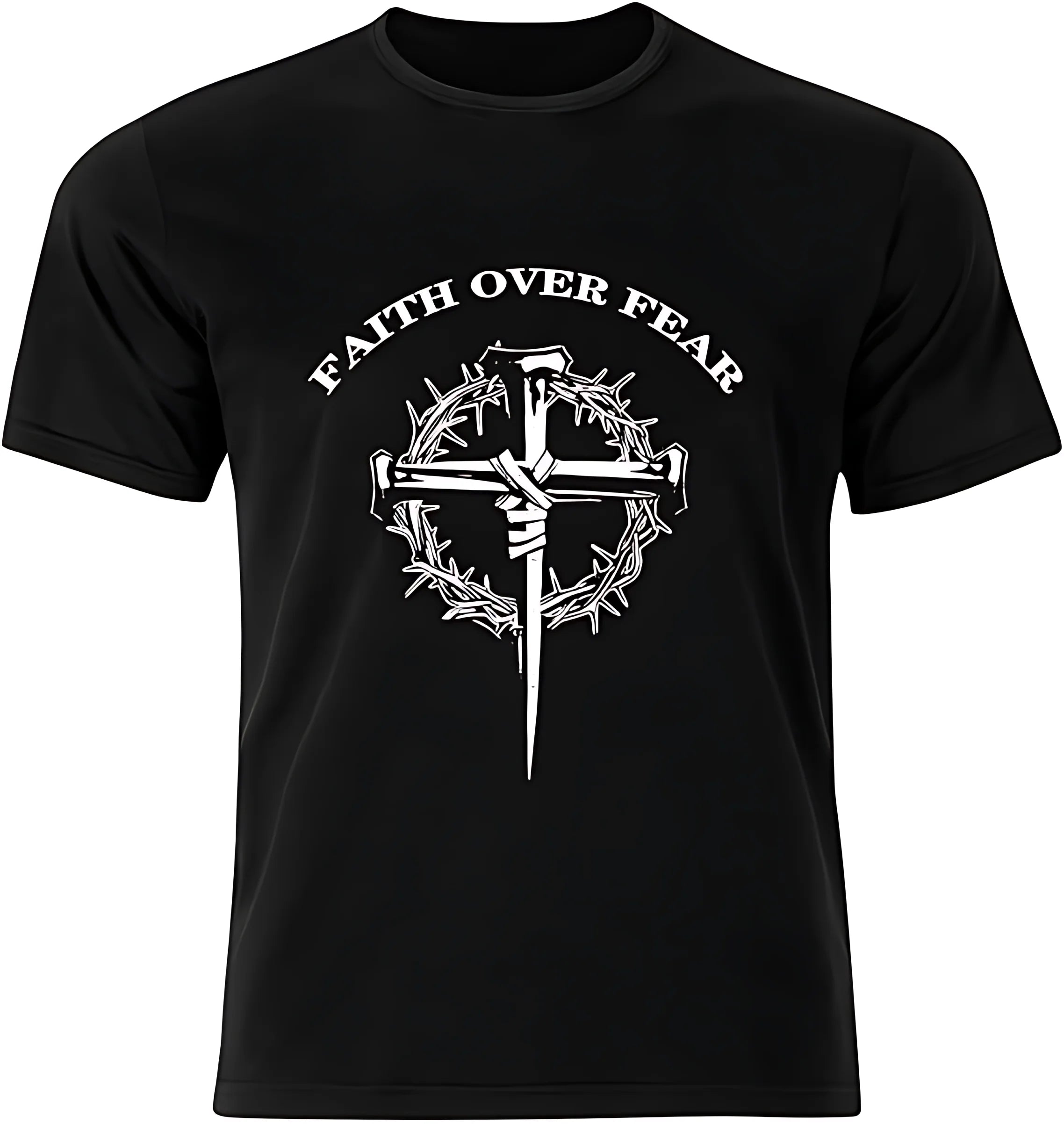 Faith Over Fear Graphic Tee (180g)