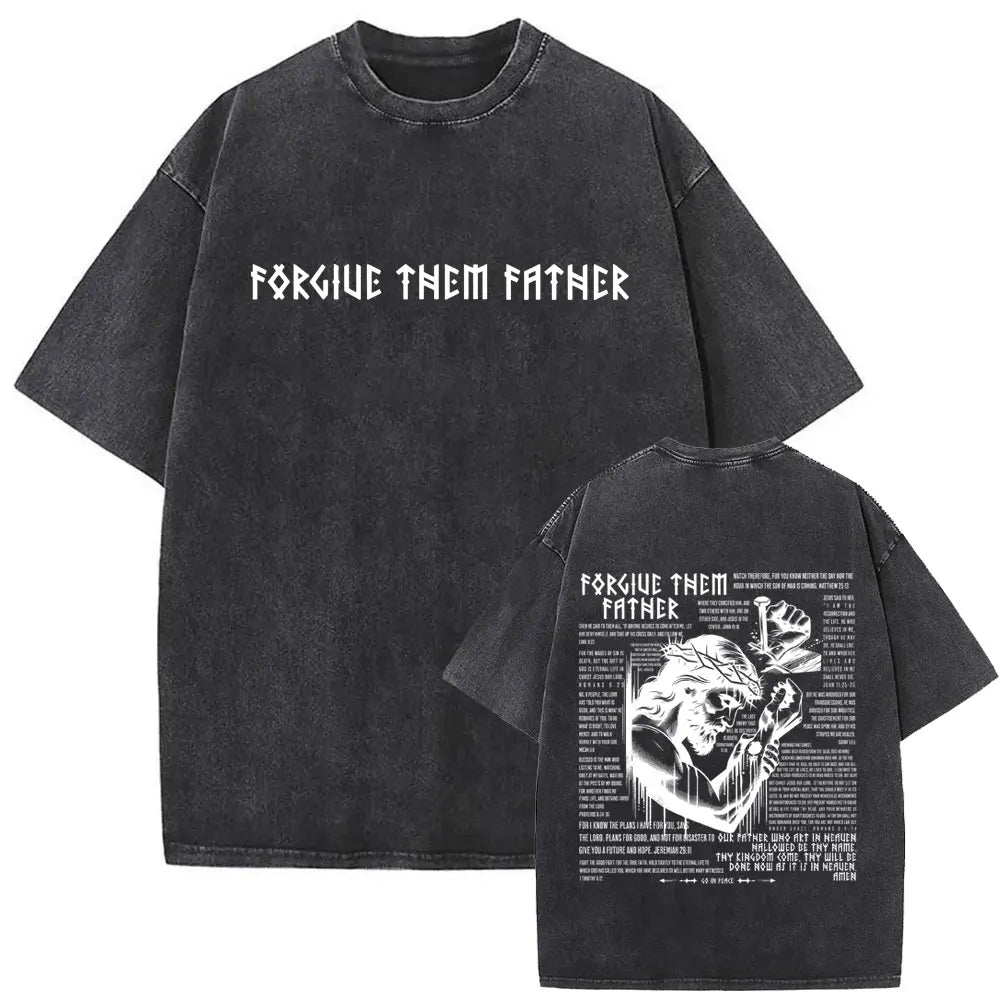 “Forgive Them Father” Vintage Tee