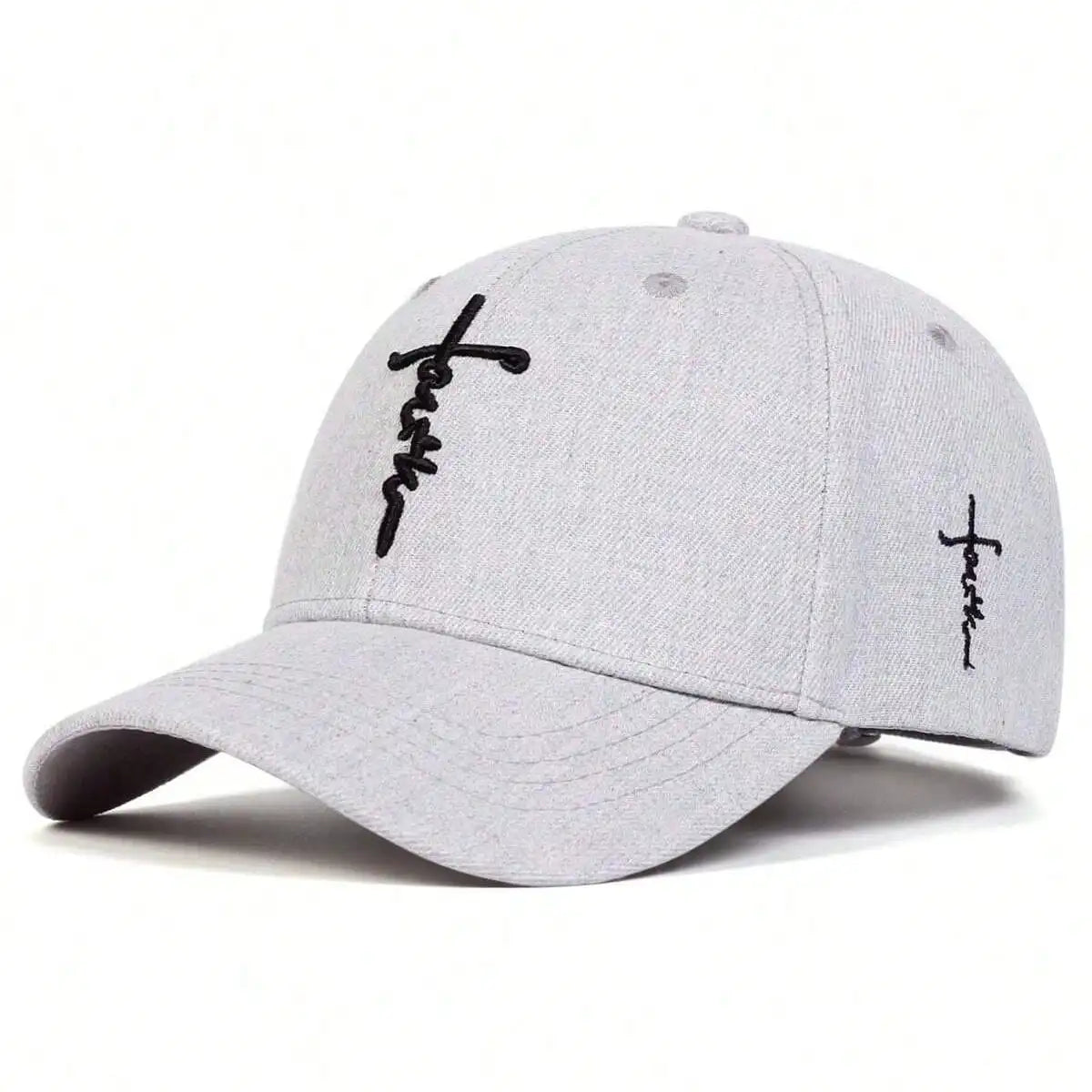 Faith Embroidered Snapback Cap