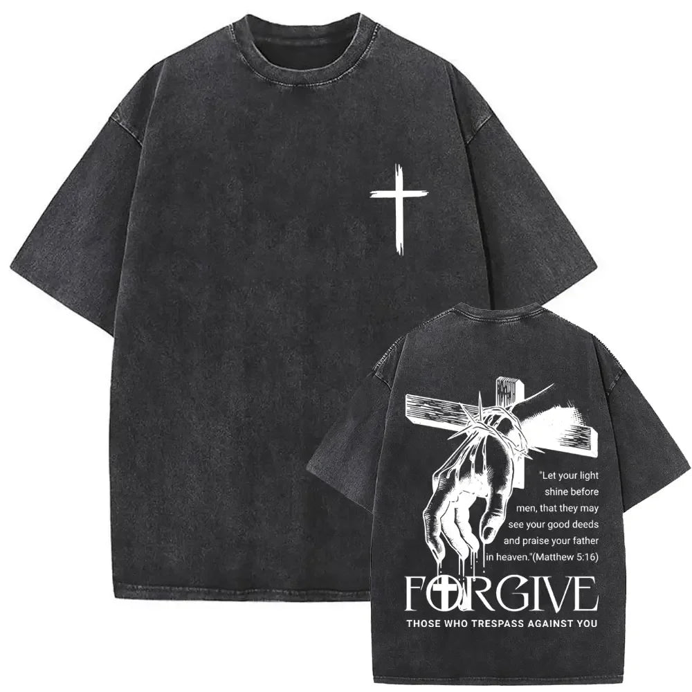 “Forgive Them Father” Vintage Tee