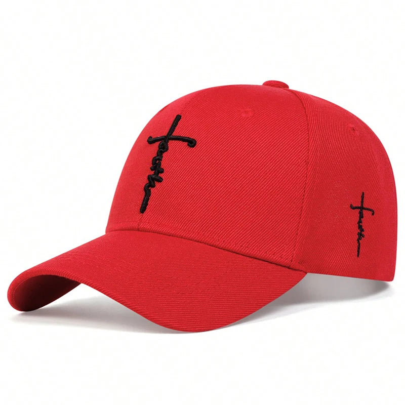 Faith Embroidered Snapback Cap