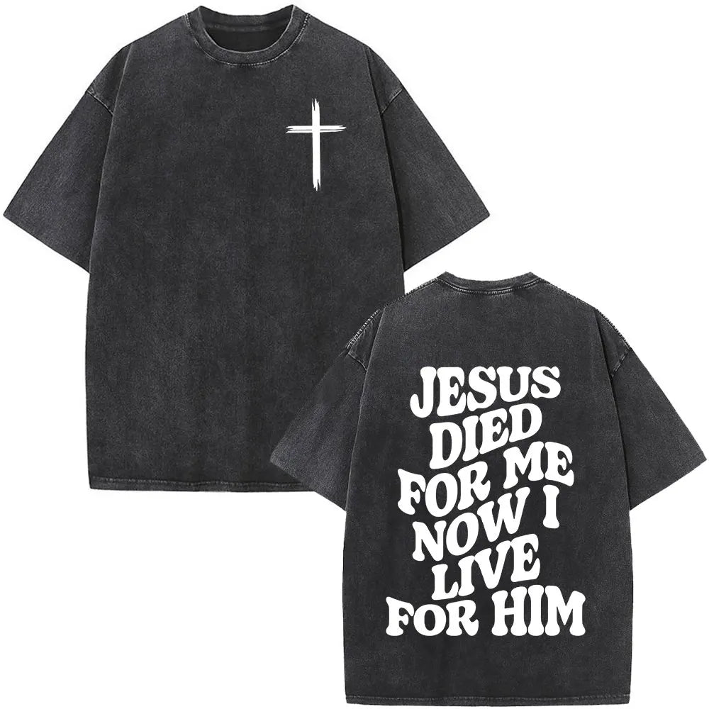 Jesus Died for Me Vintage Tee