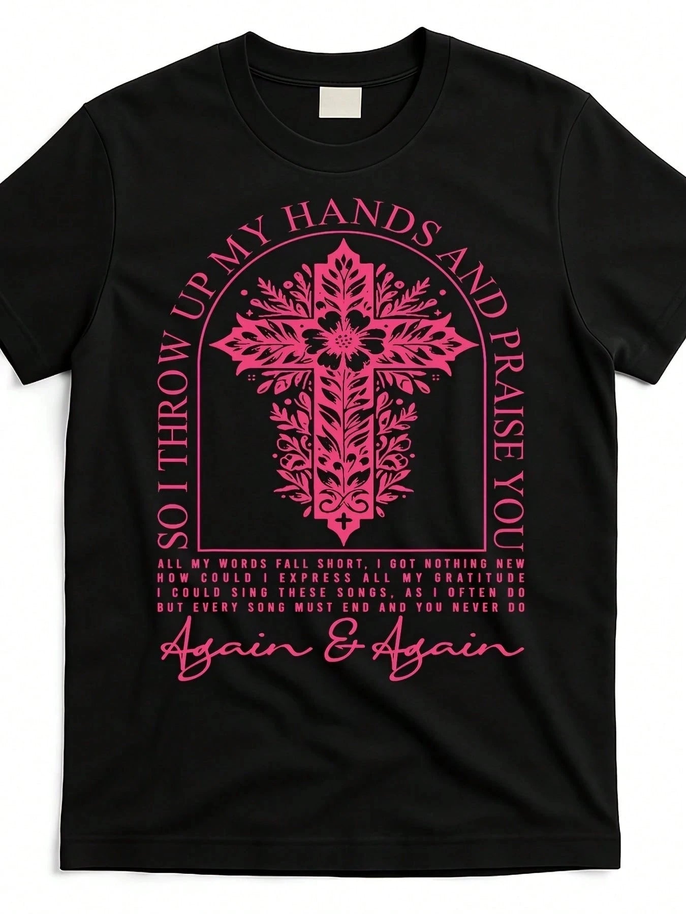 Goth Retro Christian Oversized Tee