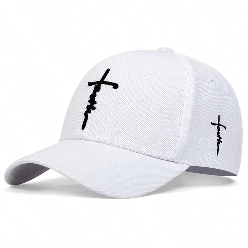 Faith Embroidered Snapback Cap