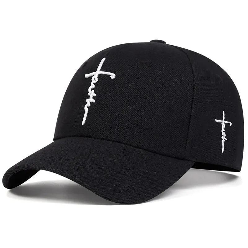 Faith Embroidered Snapback Cap