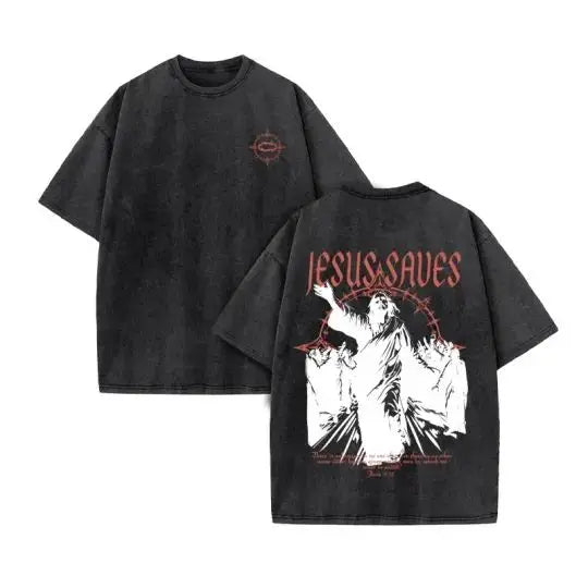 Vintage Jesus Oversized Summer Tee