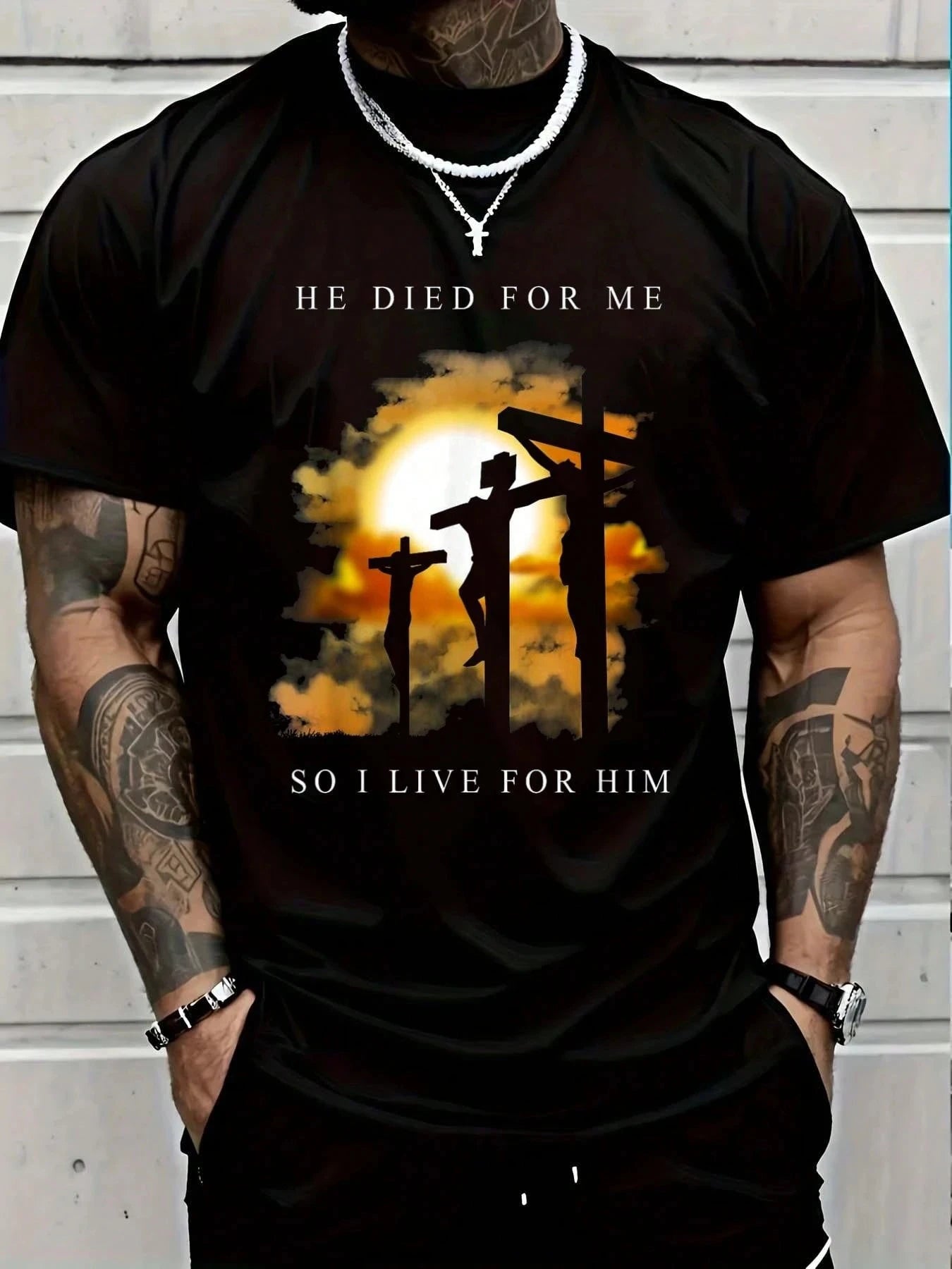 Goth Retro Christian Oversized Tee