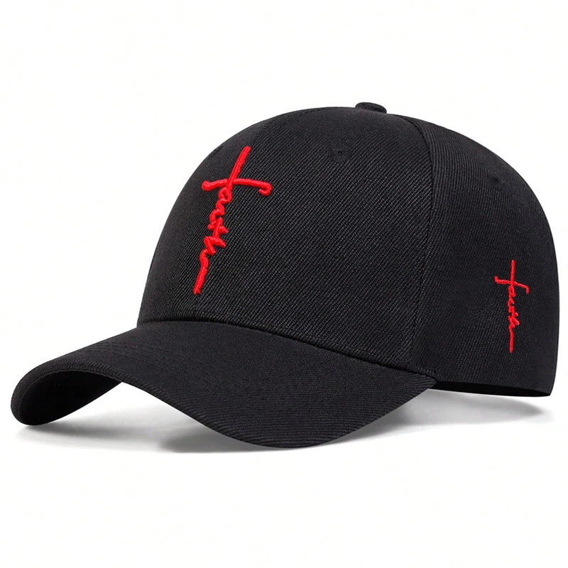 Faith Embroidered Snapback Cap