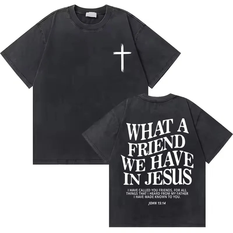 Vintage “God Loves You” Graphic Tee